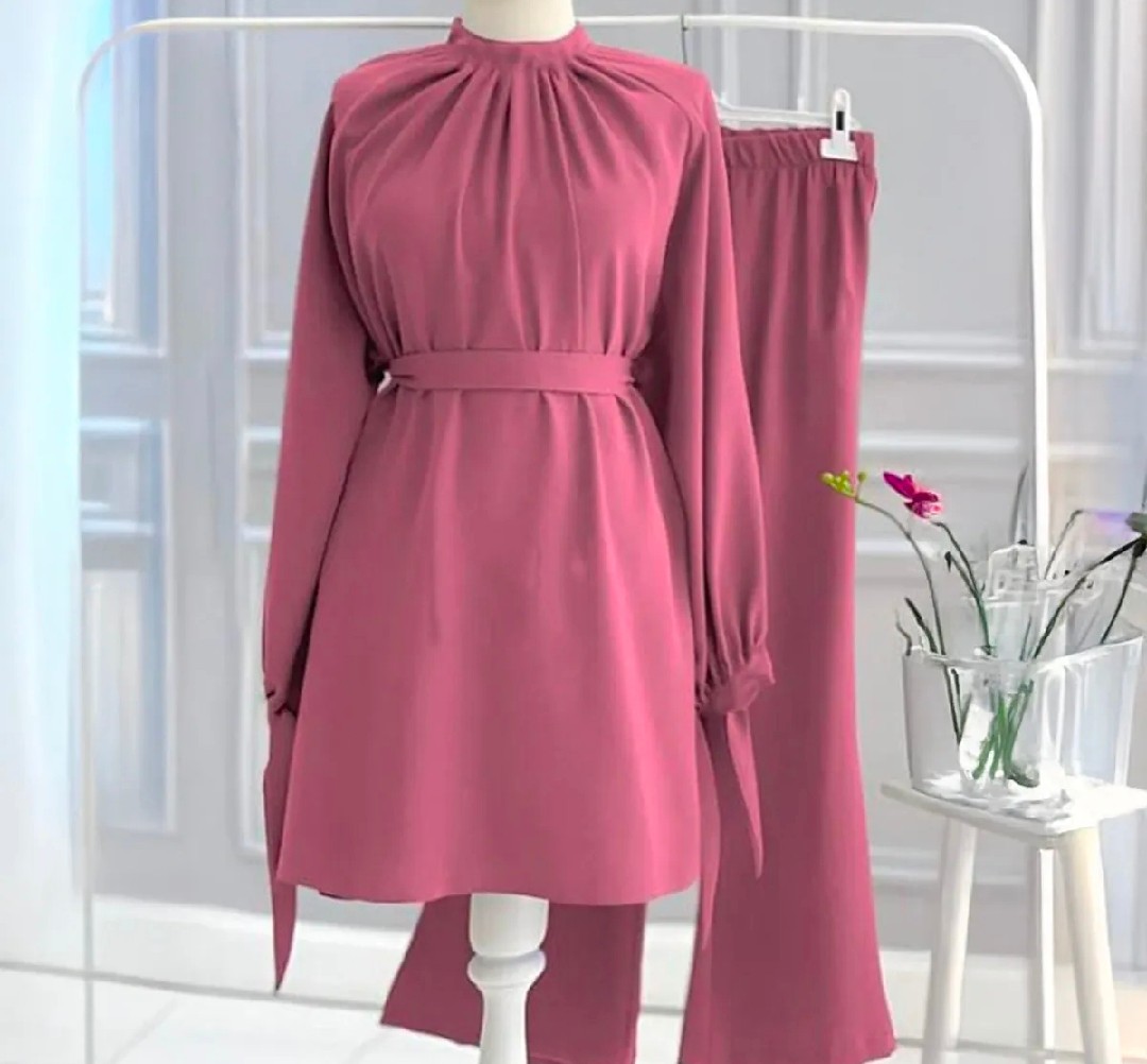 Turkish Style Ready to Wear 2 Piece Dress